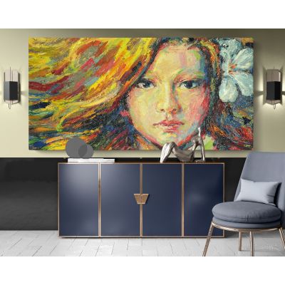 Giclee Painting Modern Abstract Art Photo Print on Canvas with Frame Home Decor Living Room Wall Mural