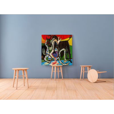 Pablo Picasso: Bullfight Art Famous Modernism Artistic Canvas Painting Photo Print Home Decor Wall Mural Gift
