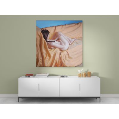 Artworks by Owen Claxton Photo Print on Canvas Nude Girl Fine Artist Painter Home Decor Wall Mural Hangings