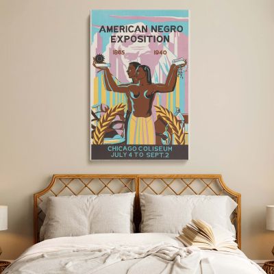 American Negro Exposition 1940 - Civil Rights Era Poster By Robert Savon Pious 