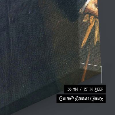 Antonin Proust by Edouard Manet - Black Coat with Top Hat and Brown Backdrop 
