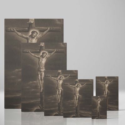 Christus aan het Kruis - Crucifixion Scene (1771) By Brookshaw & van Dyck 