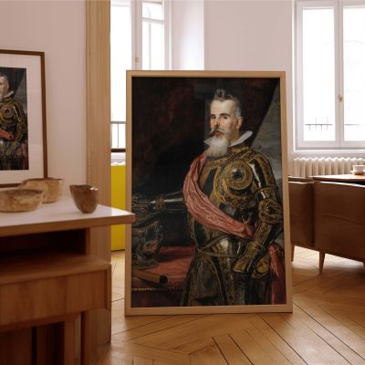 Count of Benavente - Velazquez Baroque Noble in Gleaming Armor 