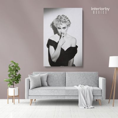 Modanna Sexy Print Poster in Canvas Rolled Canvas