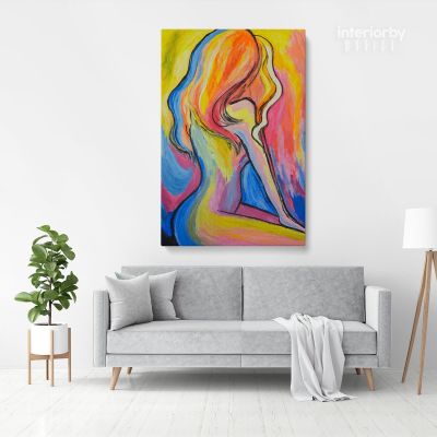 Adult Art Painting Print Poster Canvas with Frame or Rolled Canvas Sip and Paint Art