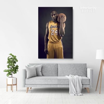 Basketball Player Kobe Bryant Photo Print Canvas or Rolled Last Game Mamba Mentality Home Decor