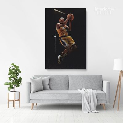 Kobe Bryant Basketball Player Photo Print Canvas or Rolled Last Game Mamba Mentality Sports Canvas