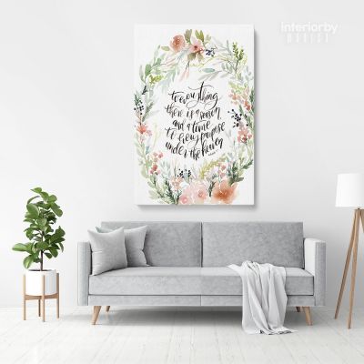 Bible Verse Canvas Office Scripture Wall Art Decals Quote Holy Bible Print Ready to Hang Christmas Gift