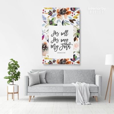 Love God Holy Bible Verse Canvas Office Scripture Canvas
