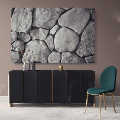 Nature Stone Canvas Wrap Abstract Photography with Frame / Roll Modern Print Poster Living Room Bedroom Mural Gift Wall Hangings