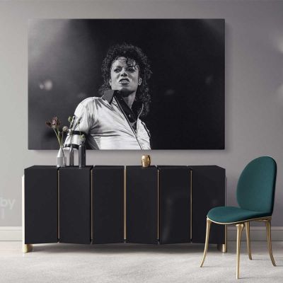 Michael Jackson King of Pop Art Canvas Mj Dance Moves Wall Art Print Poster Framed Canvas