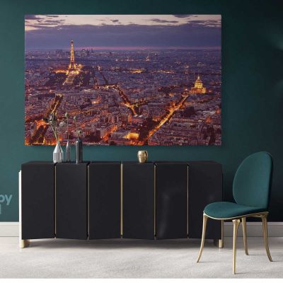 Eiffel Tower Paris France Canvas Wall Art Images Pictures Of Paris Canvas Print Poster Decor Landscape Print Home Decor Bedroom Mural Gift