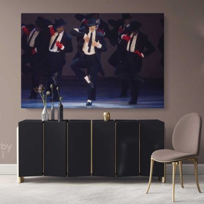 Michael Jackson Wall Art Canvas Mj Dance Moves Personalised Poster Framed Canvas