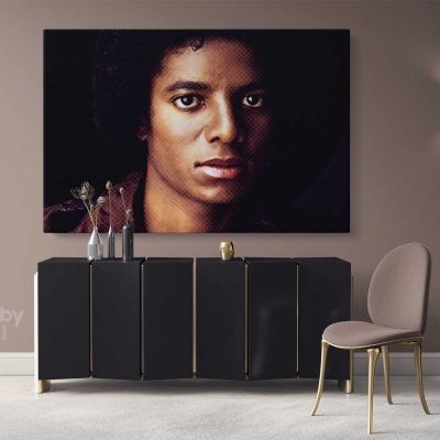 King of Pop Michael Jackson Art Canvas Mj Dance Moves Wall Art Print Poster Framed Canvas