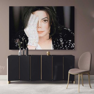Michael Jackson King of Pop Art Canvas Mj Dance Moves Personalised Wall Art Print Poster