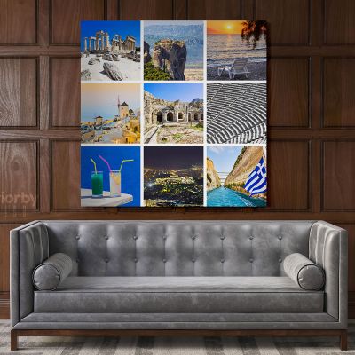 Athens Greece Travel Photography Poster Print Canvas