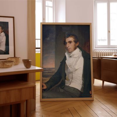 Daniel La Motte by Thomas Sully - Refined Portrait in Classic Interior Setting 