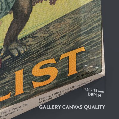 Destroy This Mad Brute - WWI Gorilla Propaganda Poster By Harry Ryle Hopps 