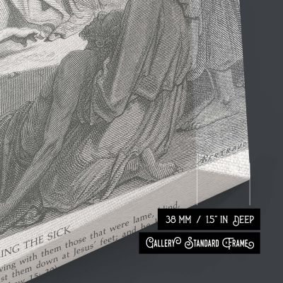 Gospel healing artwork by Gustave Doré