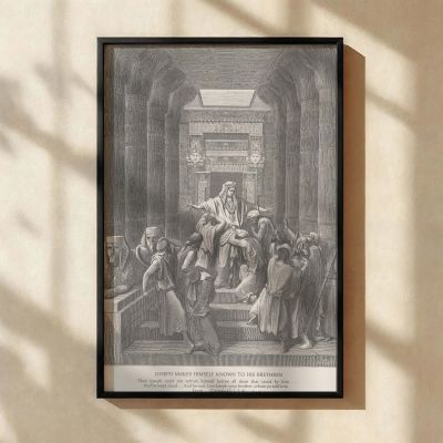 Joseph Reveals Himself to Brothers - Gustave Dore Dramatic Reunion Scene 
