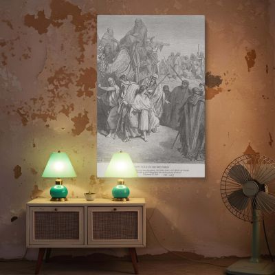 Joseph Sold by His Brothers - Gustave Dore Old Testament Betrayal Scene 