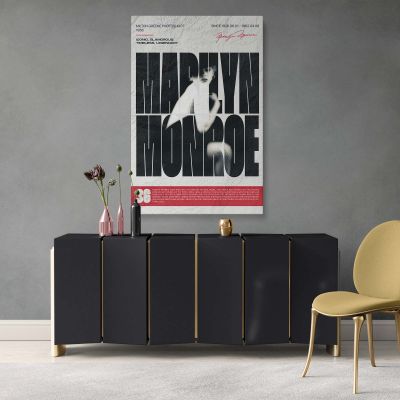 Marilyn Monroe Milton Greene Shoot - Iconic Film Star Vintage Canvas Print 