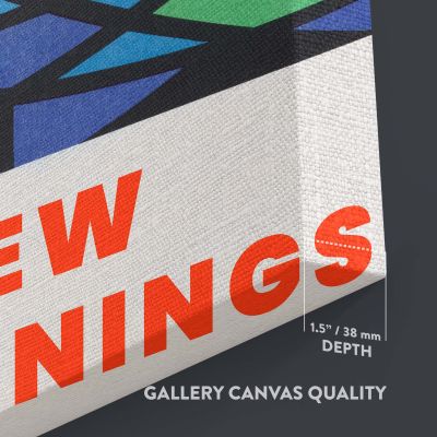 New Beginnings - Dove, Ark, and Rainbow Graphic By Joseph Binder 