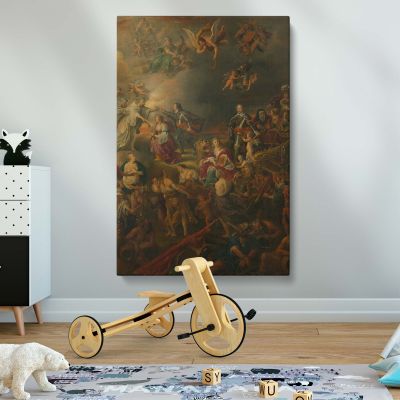 Peace under Willem II - Baroque Allegorical Historical Art By Adriaen van Nieulandt I 