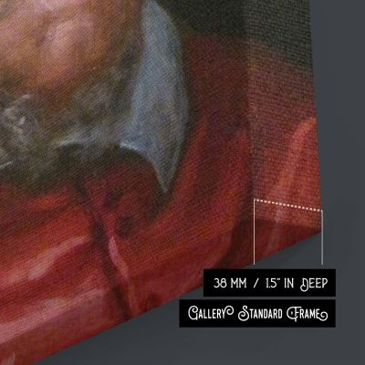 Pope Innocent X - Velazquez Vivid Red Robe and Piercing Eyes 
