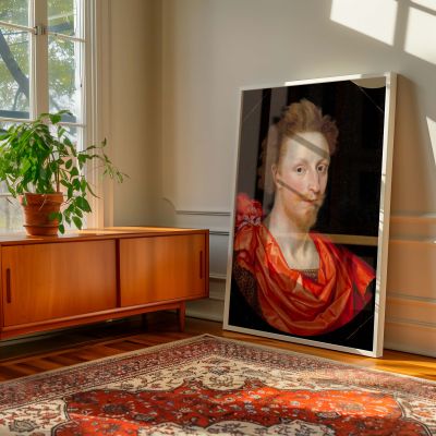 Portrait of a Man in Classical Costume - Renaissance Nobleman by Marcus Gheeraerts II 