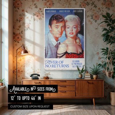 River of No Return - Marilyn Monroe Film Poster 