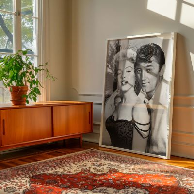 River of No Return - Monroe and Mitchum Vintage Poster 