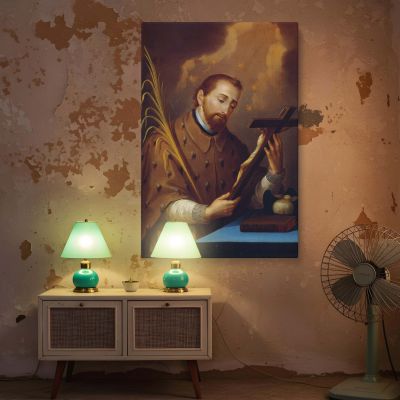 San Juan Nepomuceno by Jose Campeche - Warm Browns and Soft Golden Light 