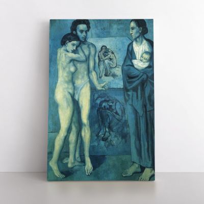 Pablo Picasso Painting Artistic Famous Real Painting Photo Print on Canvas Wall Mural
