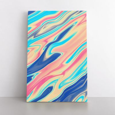 Modern Abstract Marble Painting Art Photo Print Canvas Frame Wall Mural Hangings