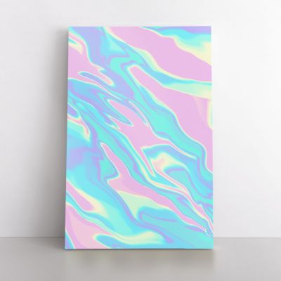Marble Painting Art Photo Print on Canvas with Frame Wall Mural Hangings Canvas Gift