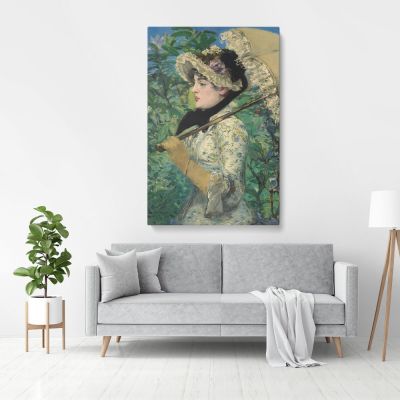 Edouard Manet Painting Photo Print on Canvas, Wall Art Home Decor, Ready to Hang Canvas, Wall Art, Home Decoration
