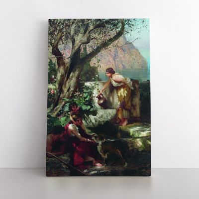 Henryk Hector Siemiradzki: Polish Painter Photo Print on Canvas