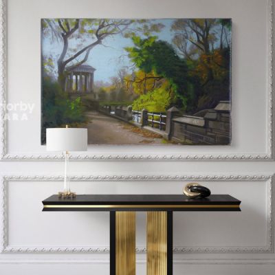 Fence Artworks by Owen Claxton Photo Print on Canvas Fine Artist Painter Home Decor Wall Mural Canvas Gift