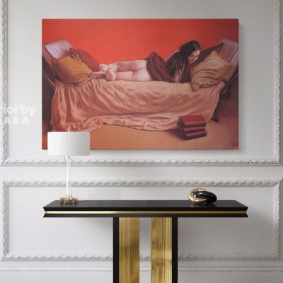 Artworks by Owen Claxton Photo Print on Canvas Nude Girl Fine Artist Painter Home Decoration Wall Mural Gift