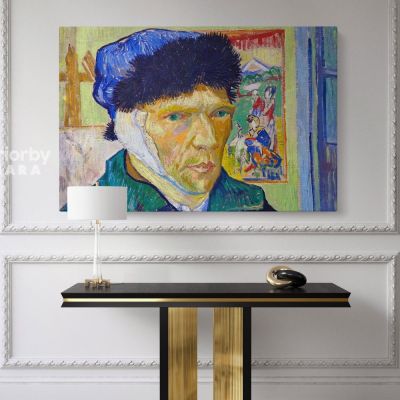 Vincent Van Gogh Original Painting Famous Portraits Photo Print on Canvas Posters Home Decor Wall Mural Gift