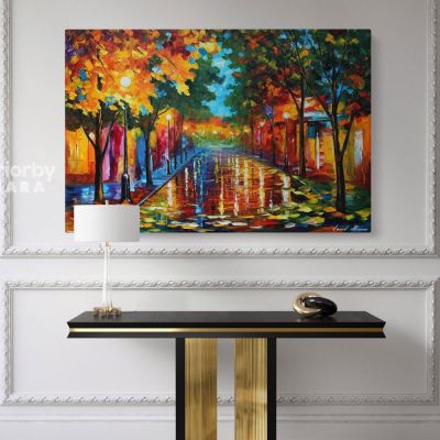 Famous Oil Painting by Leonid Afremov Photo Print on Canvas with Frame Home Decoration Wall Posters Gift