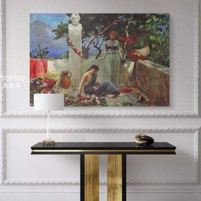 Henryk Hector Siemiradzki: Monumental Academic Art Giclee Print on Canvas