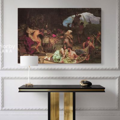 Henryk Hector Siemiradzki Pirates Oil Paintings Photo Print on Canvas