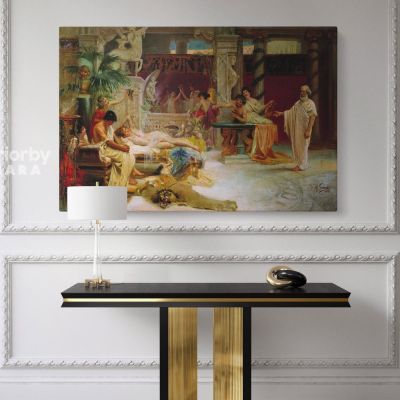 A Dangerous Game Art by Henryk Hector Siemiradzki Photo Print on Canvas