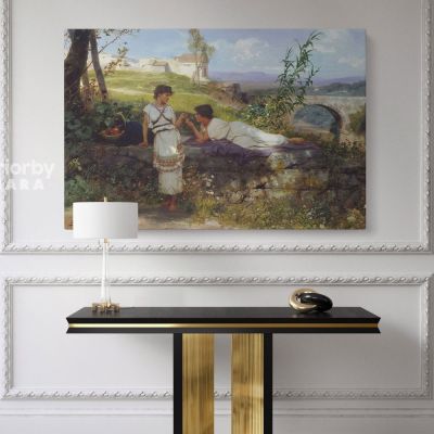 Talisman Painting by Henryk Hector Siemiradzki Photo Print on Canvas
