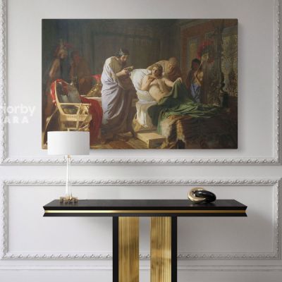 Ancient Greek Medicine Paitning by Henryk Hector Siemiradzki Photo Print on Canvas