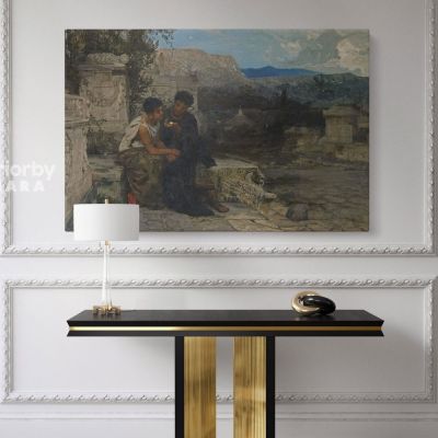 Hector Siemiradzki Polish Painter Monumental Academic Art Print on Canvas