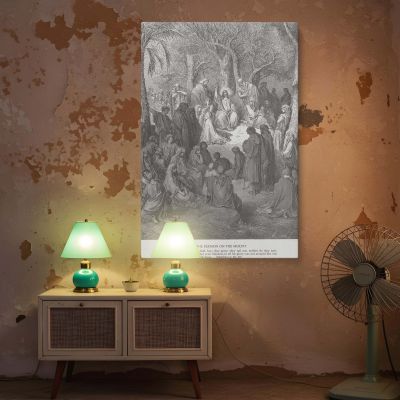 Sermon on the Mount - Beatitudes Scene by Gustave Dore 