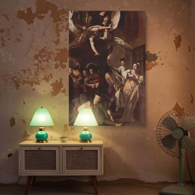 Seven Works of Mercy - Compassionate Acts in Baroque Scene by Caravaggio 